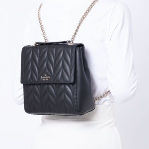 Kate Spade Quilted convertible backpack